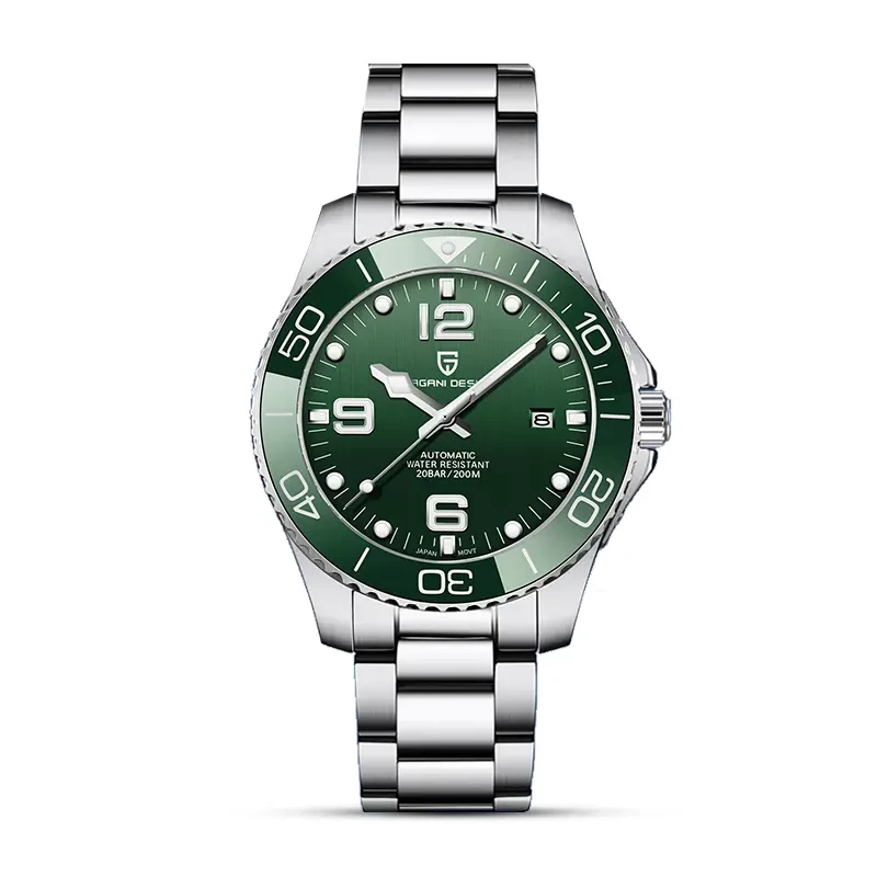 Pagani Design PD-1702 HydroConquest Green Dial Men's Watch
